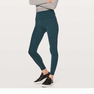 Teal Lululemon Leggings